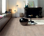 Pose plinthes parquet flottant quick step